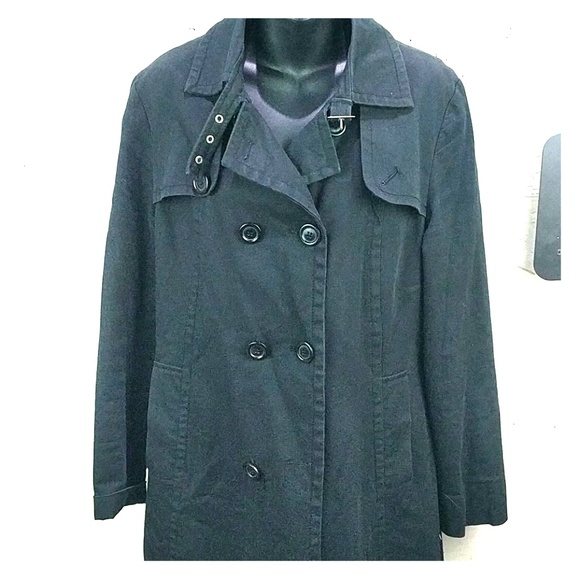 Express Jackets & Blazers - Express Linen Trench Coat - Womens Large